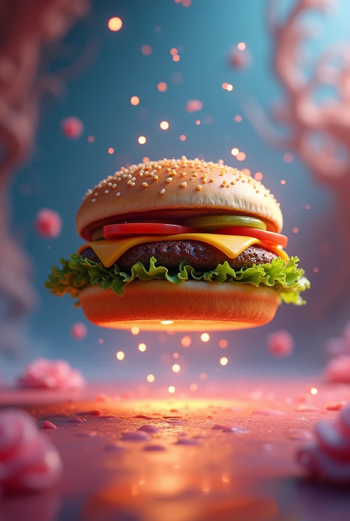 A flying burger