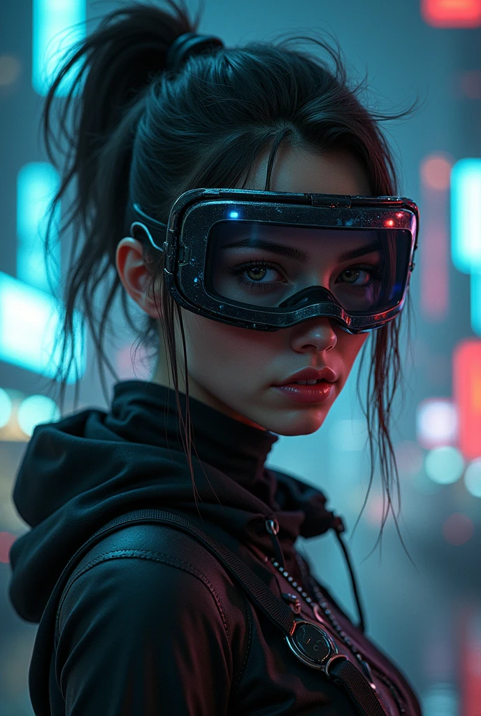 cyberpunk girl