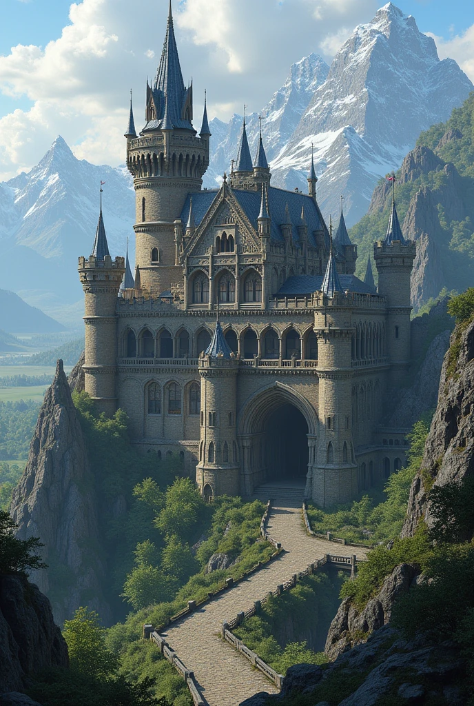 Make a medieval castle