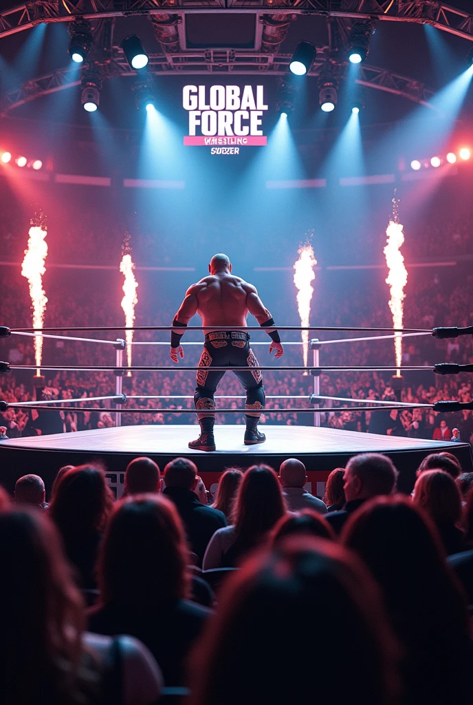 Crée moi un show de catch qui utilise un nom américain, la compagnie de catch s appelle Global Force Wrestling