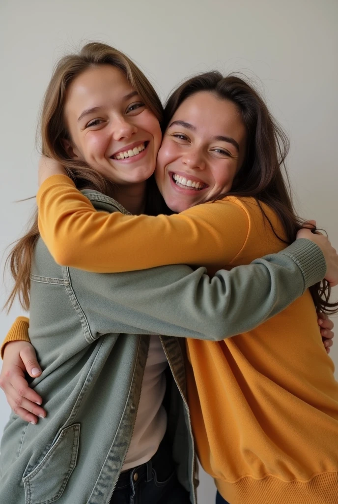 hugging