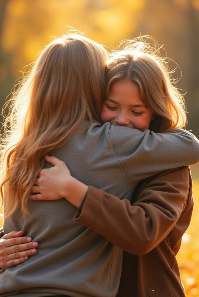 hugging
