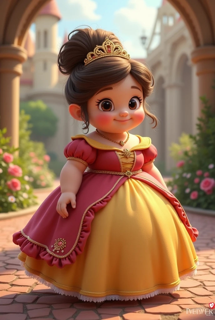 A chubby princess