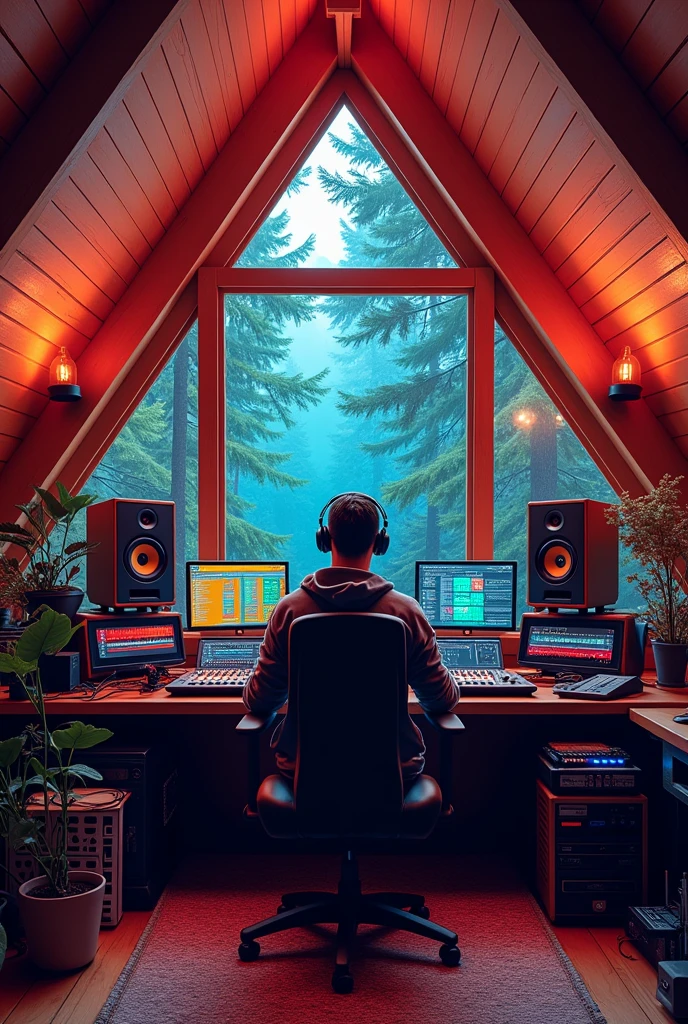 DJ cabin
