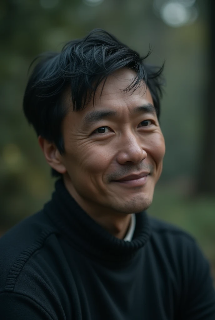 *(The camera slowly zooms out as he smiles vacantly, showing how it has been completely subdued.)*