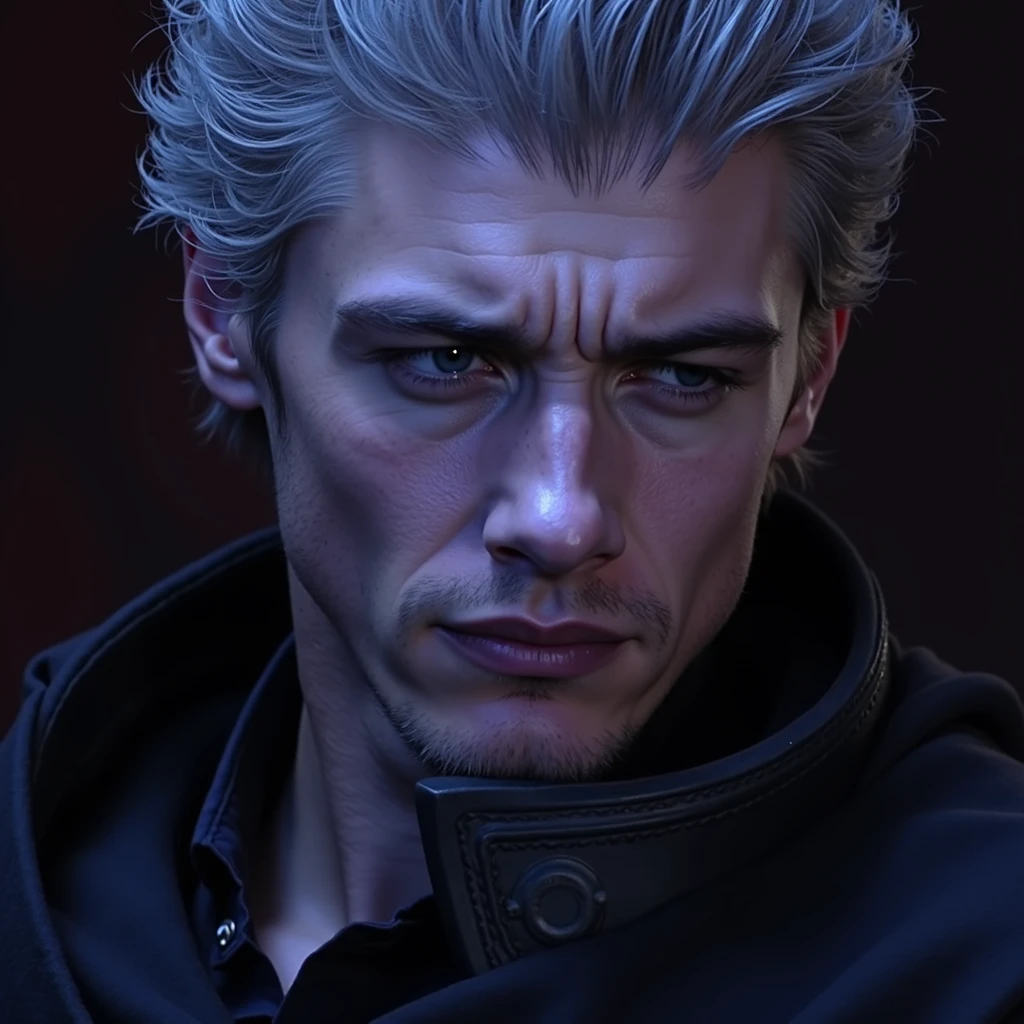 1990s, cinematic, aesthetic, roman soldier smiling, long hair, clean shaven, young, dramatic lighting