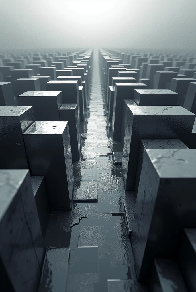Infinite three-dimensional cubes