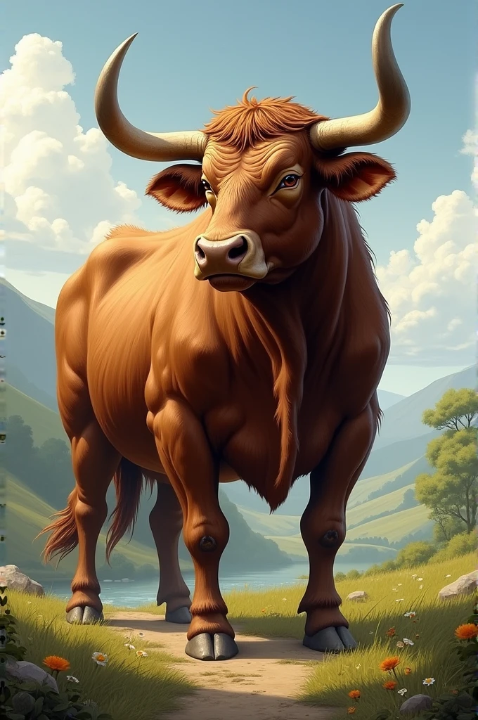 An image of an ox 