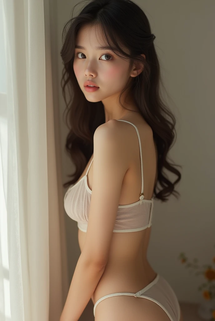 Girl,nude,Very small breasts