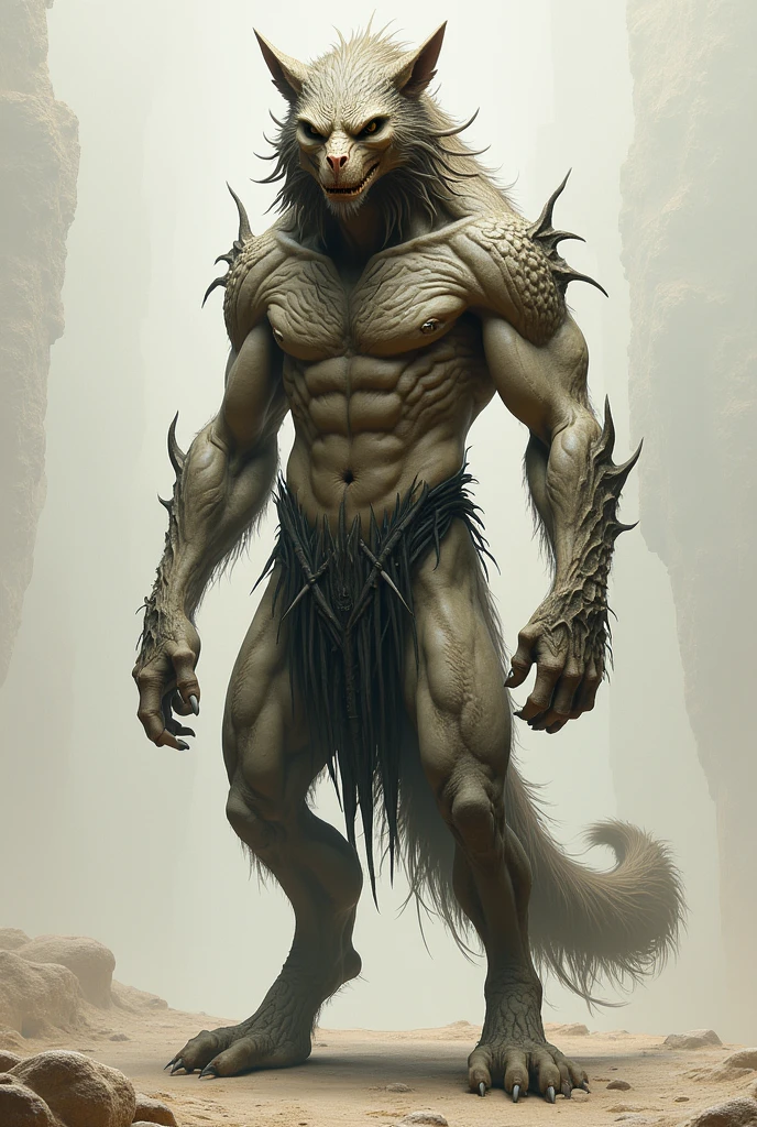 A nacked furry