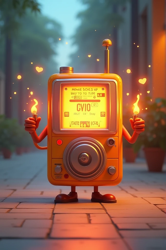 An animated energy meter, wishing you a wonderful father's day