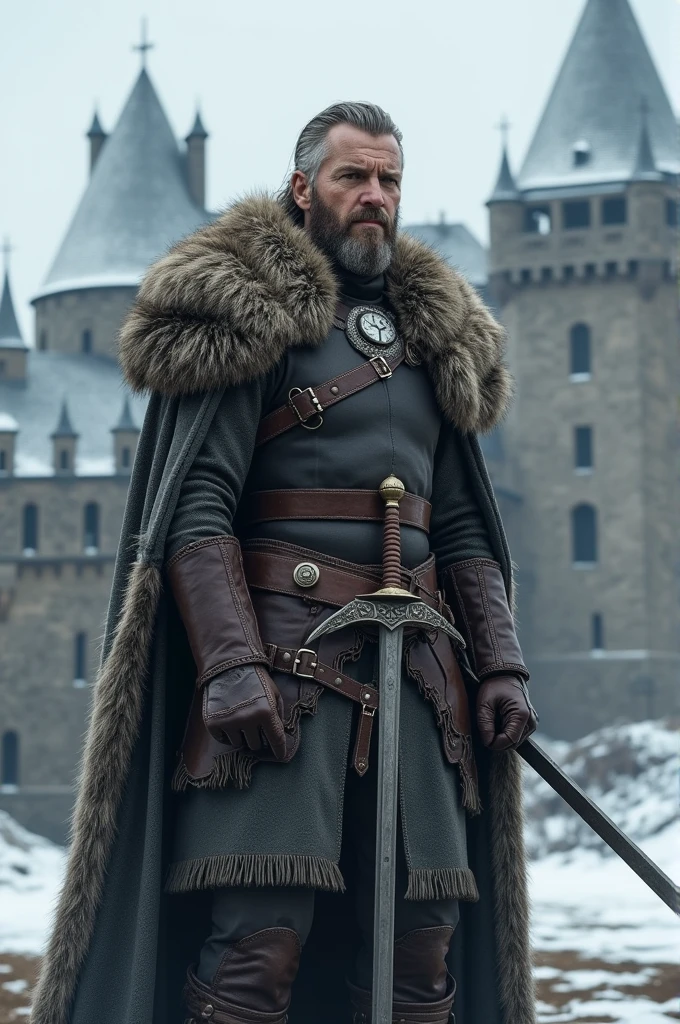 Create a Stark Warrior Man of Winterfell