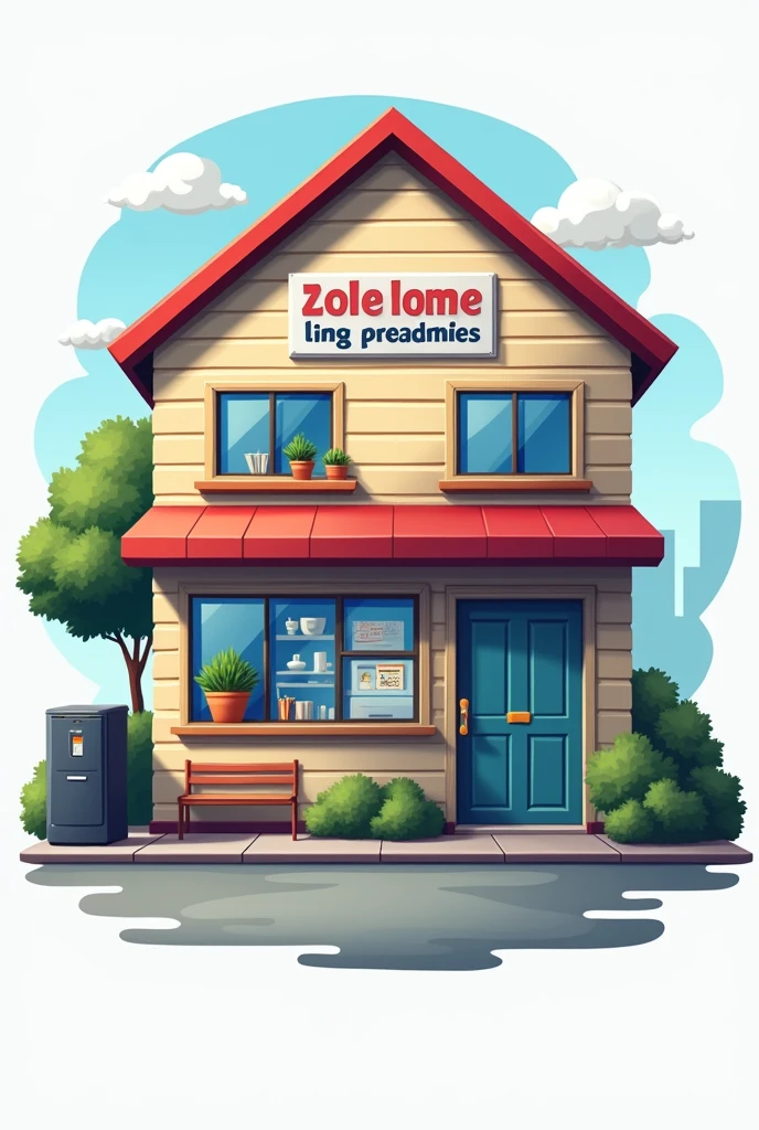 Logo, home appliance spare parts store, no background