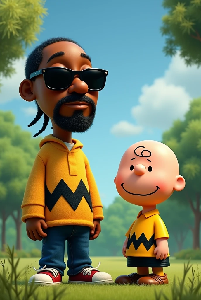 Snoop and Charlie Brown