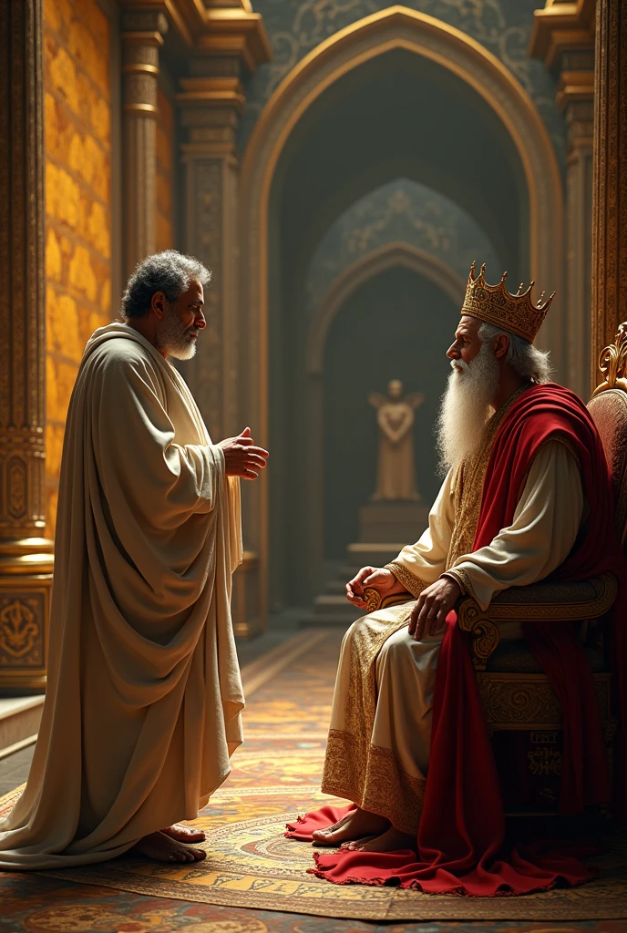 Zeno of Citium talking to King Solomon