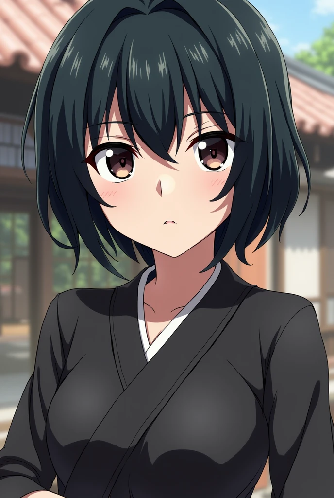 Kimetsu no yaiba character woman short hair
