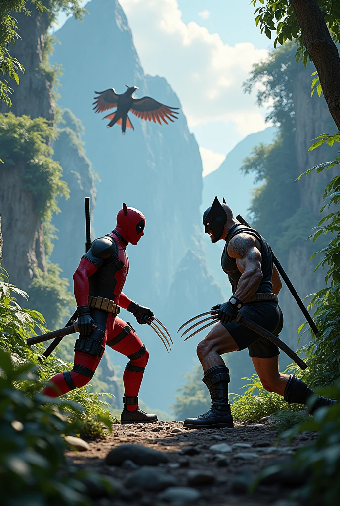Deadpool and Wolverine on Pandora
