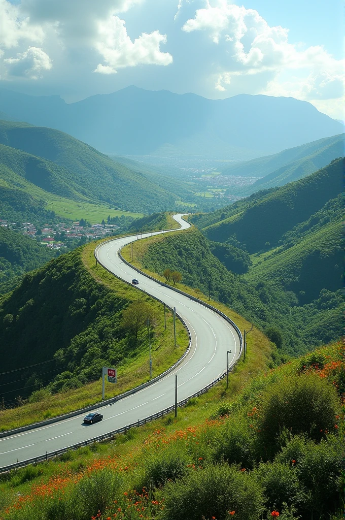 Mexico Pachuca Highway 