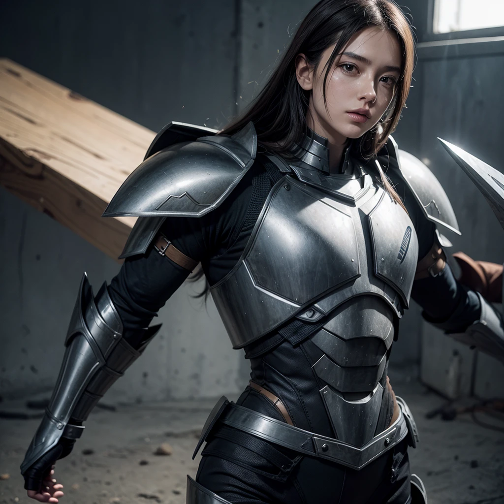 Amazon Hero with Armor 
