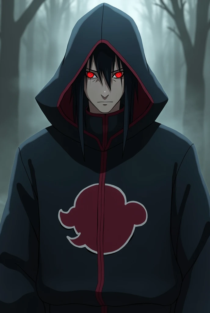 I want a picture of the pain( Nagato) from the anime naruto with the akatsuki outfit