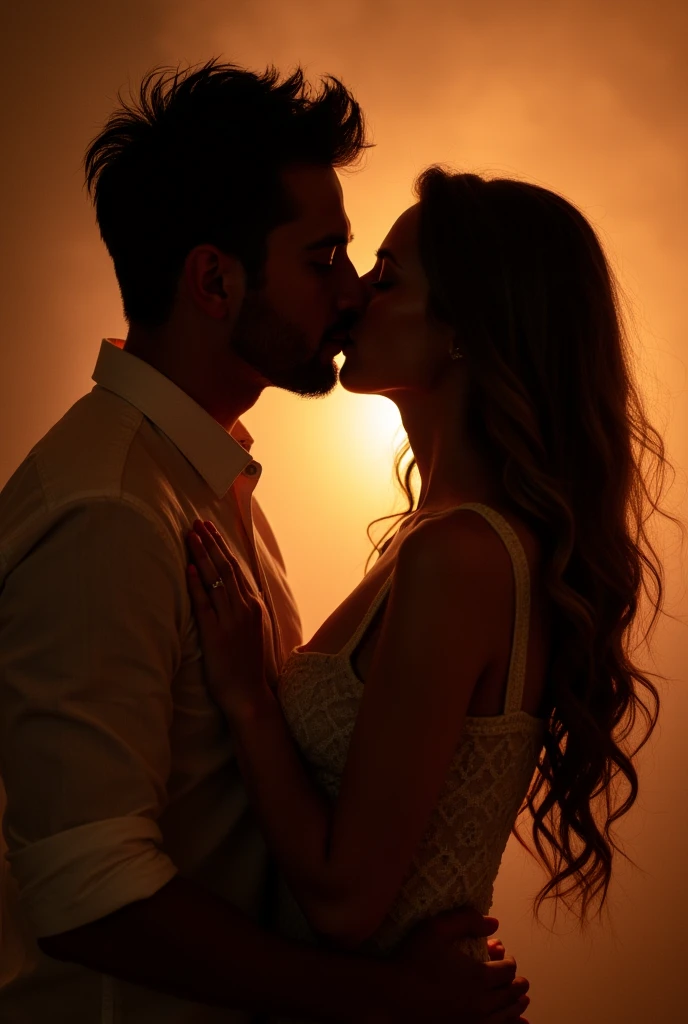 Passion intensifies...
mmm...
Beso
mmm...
Kiss The room fills with sounds of passionate kisses. Laura and I get lost in the intensity of the moment, our lips united in a dance of passion.
Suspiro
Beso más profundo
mmm...
The tension between us is palpable, our bodies get closer, seeking a deeper connection.
Gemido suave
Beso en el cuello
mmm...
Passion consumes us, takes us to a place where only desire exists, the pleasure and connection between two souls.
Sounds of rising passion...