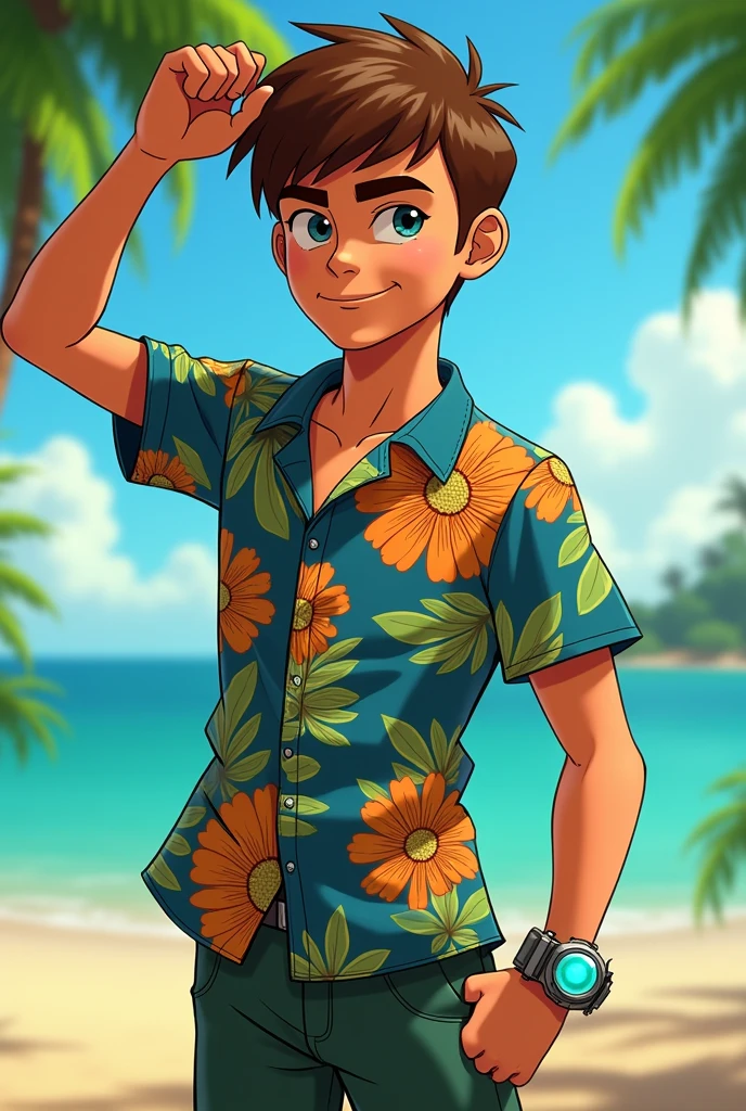 Ben 10 with the Bahia shirt 