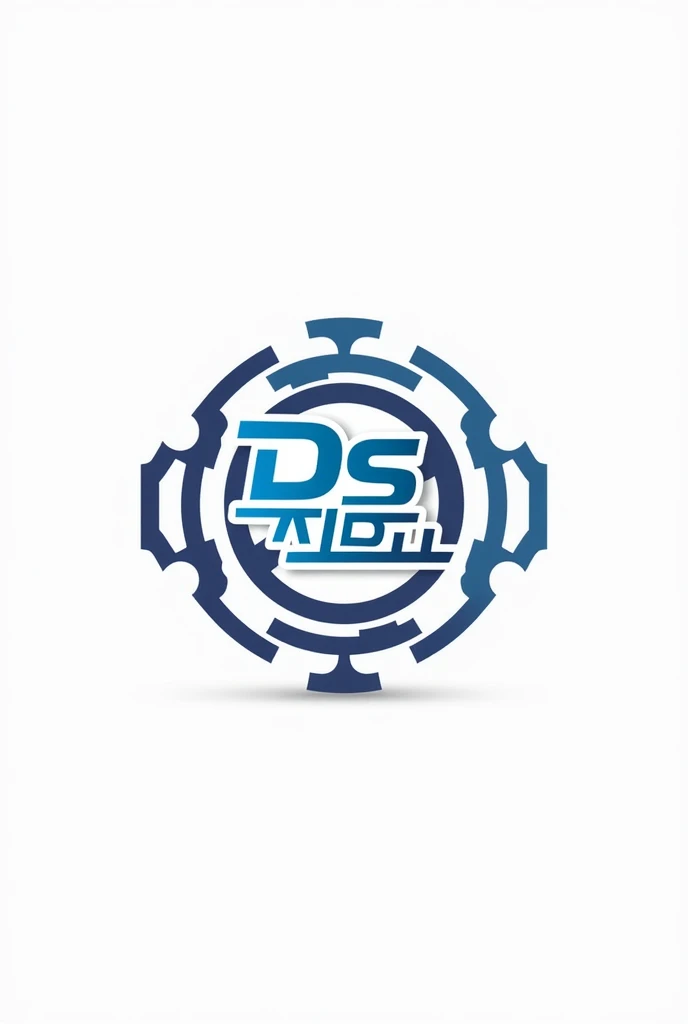 Create a logo that has to do with the systems development career and that says DSI in the middle and TECNOBLOX at the bottom with a white background that looks more futuristic and technological.
