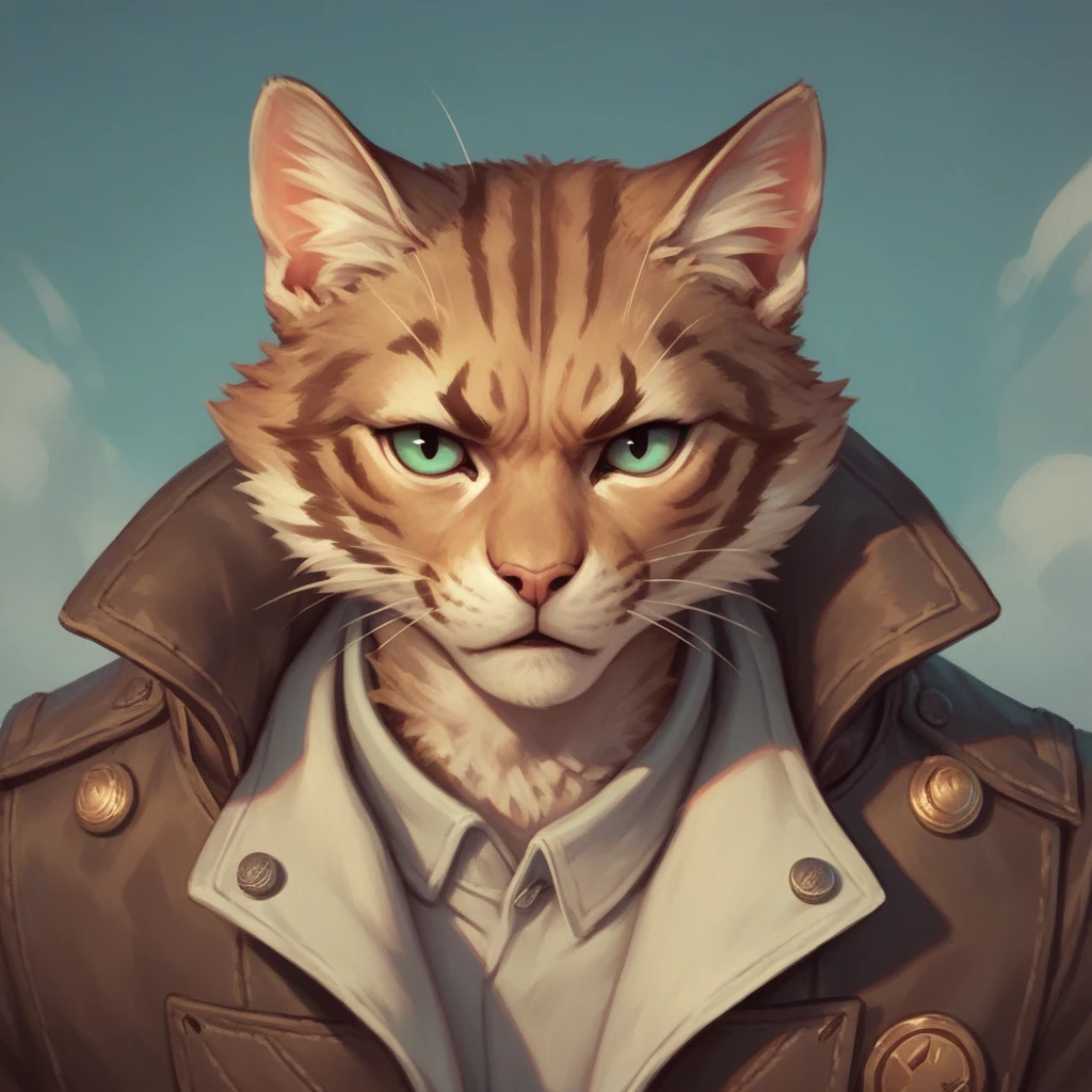 Create a coat of arms with the letters "Bluecatbr" in high quality, for a motivational profile cry a cat as an epic symbol the best single