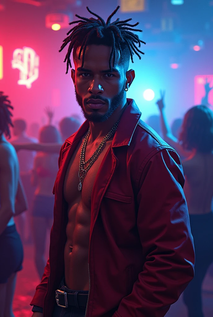 I want a cover for a song called Bailar, from an artist named: Kidd Harmonyy , set in a nightclub, consistent with the genre that is Chilean Reggaeton
