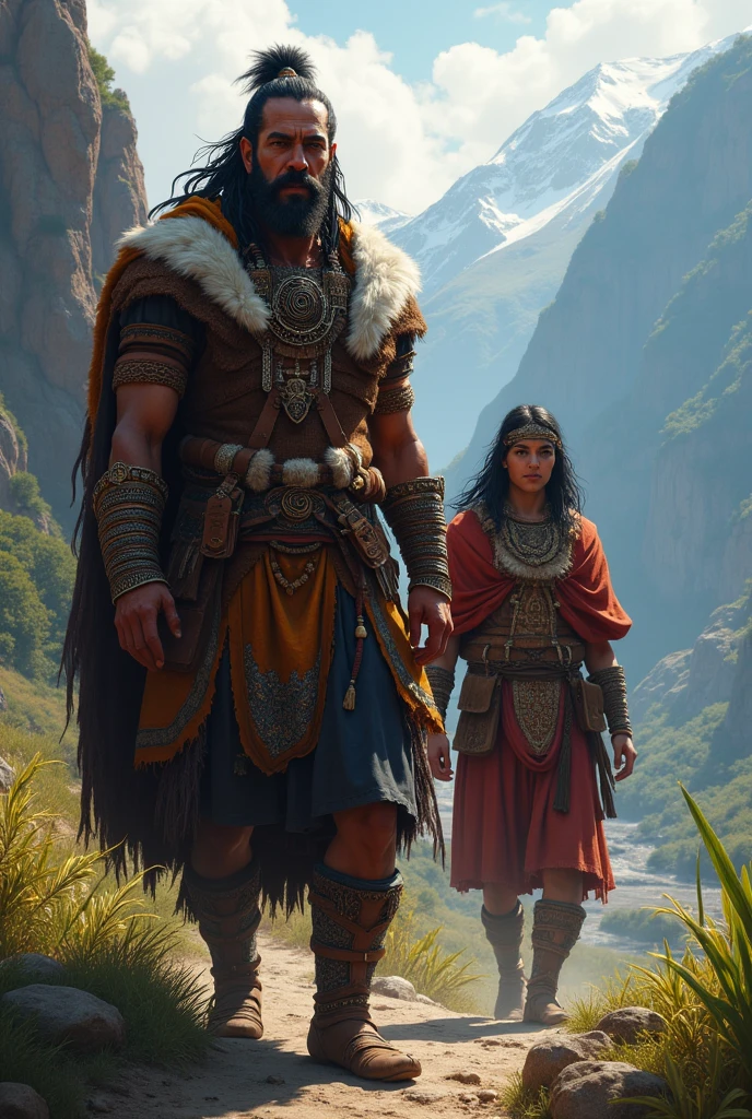 Ollantay goes to Antisuyo with his servant Pikichaki and swears that he will take revenge on the Inca Pachacútec of Inca Cusco
