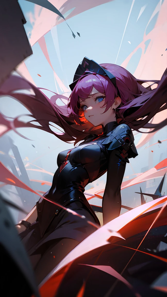 "Blood-soaked goddess with an aura of danger and power."