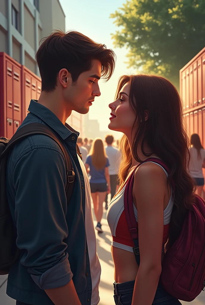 The hottest boy in school starts dating the hottest girl in school, she cheats on him with his best friend and he sees everything