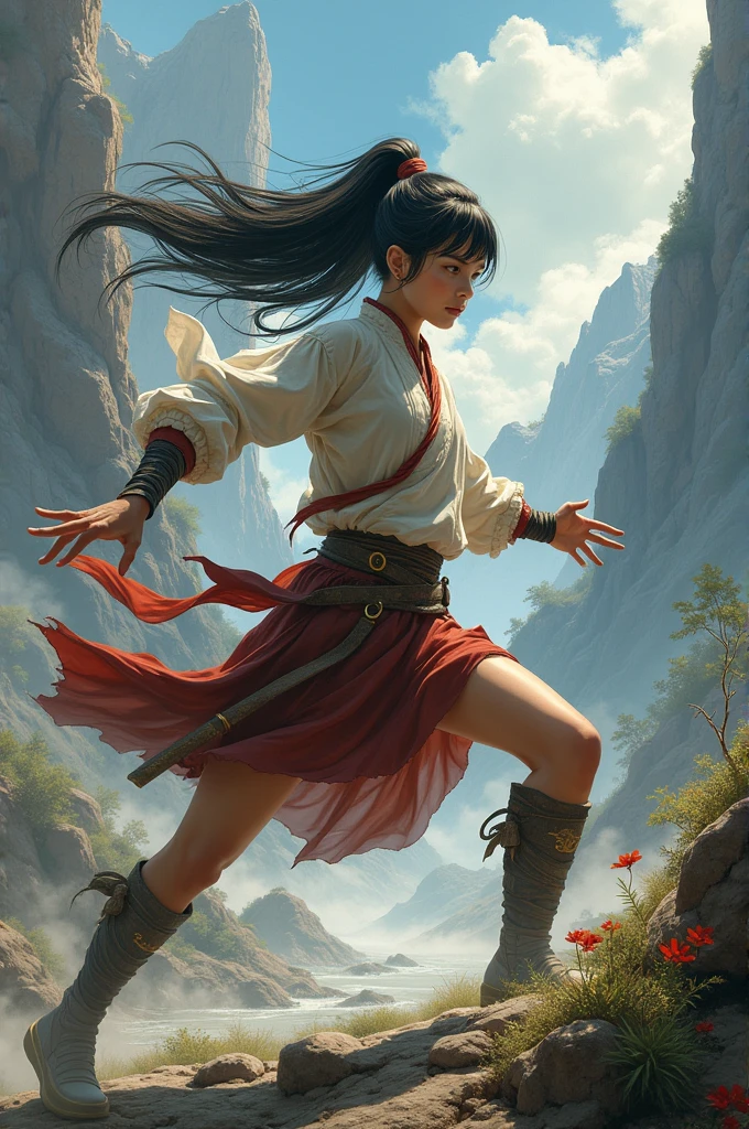 Xiao wu , combate continent