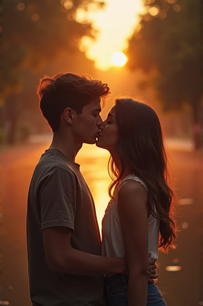 A boy and a girl start dating, he kisses her best friend, his girlfriend saw them kiss, his girlfriend hooks up with his best friend