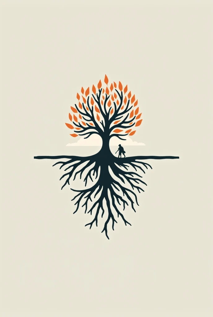 Can you create me a tour logo that says "Roots of the Horizon"