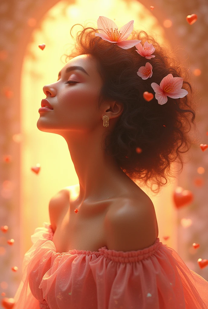 Create an image that represents self-love