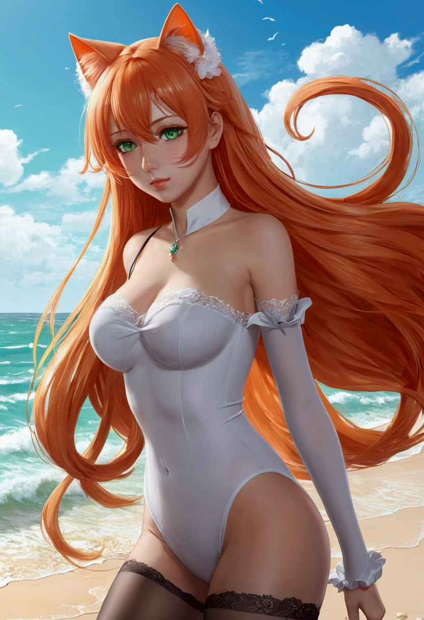 a cartoon image of a woman in a white dress with long hair, asuka suit under clothes!, marin kitagawa fanart, seductive anime girl, , asuka langley souryuu, asuka langley sohryu, asuka langley soryu, asuka langley, anime goddess, oppai, asuna yuuki, sakura kinomoto,((same proportions))