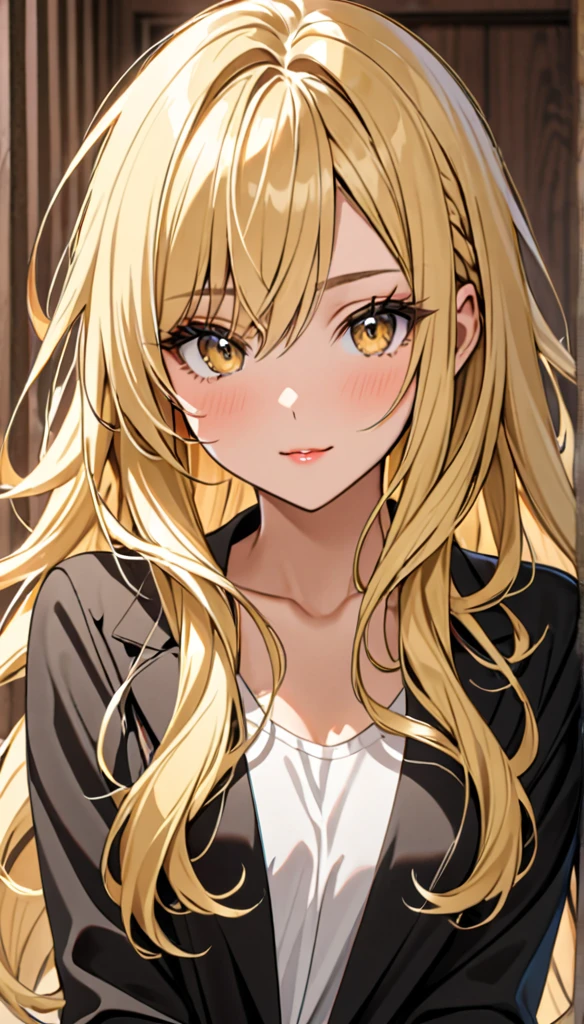 Beautiful and blond
