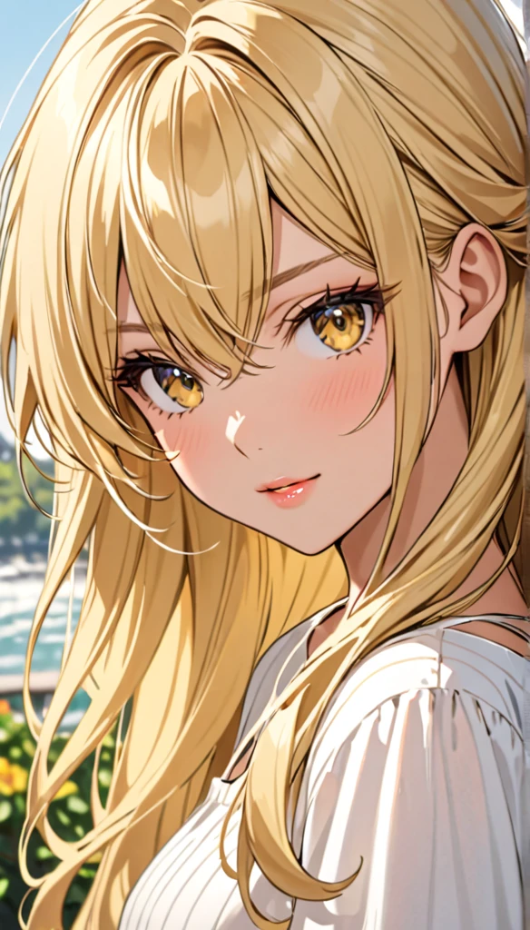 Beautiful and blond
