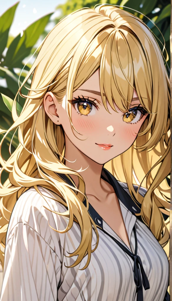 Beautiful and blond