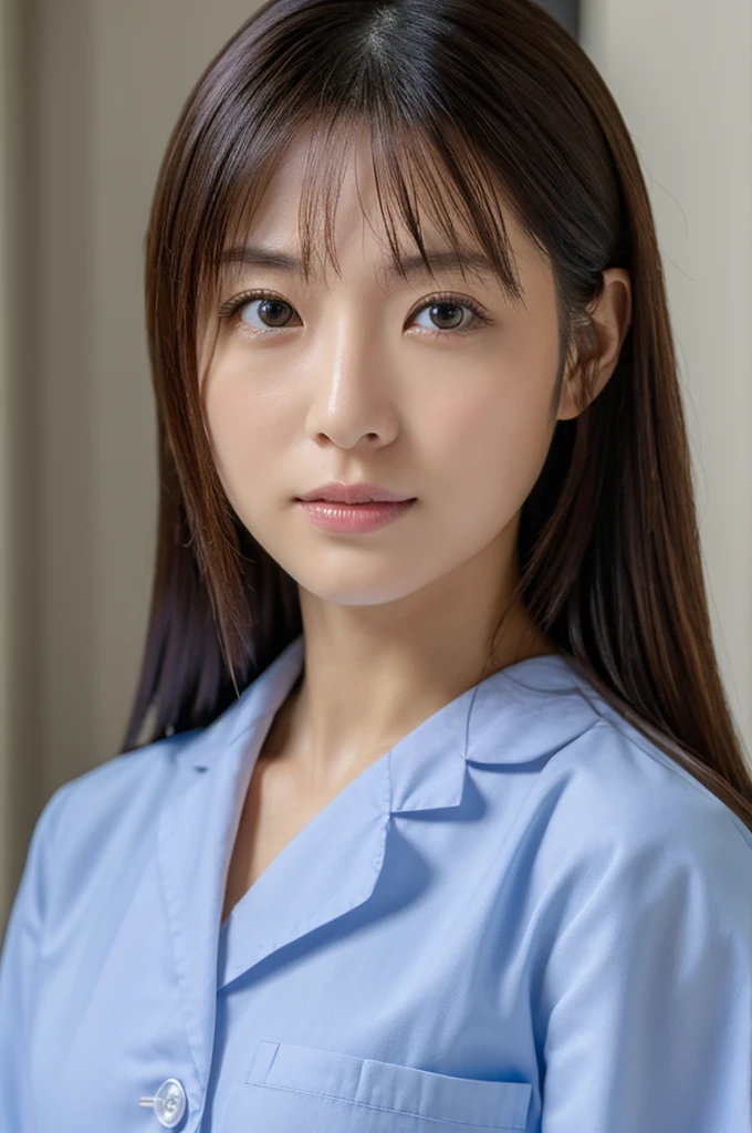 ((Highest quality)), ((masterpiece)), (detailed),Perfect Face,Japanese,Female doctor,White