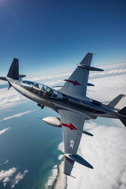 3D graphics showing airflow around the wings, with arrows representing aerodynamic forces. In an image format for tiktok