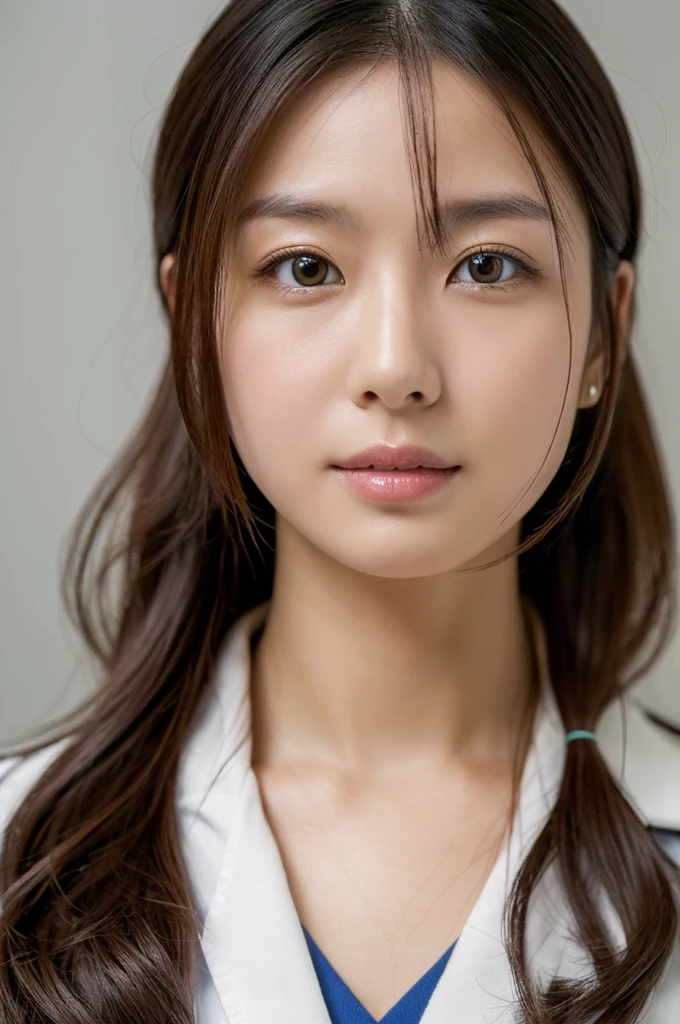 ((Highest quality)), ((masterpiece)), (detailed),Perfect Face,Japanese,Female doctor,White