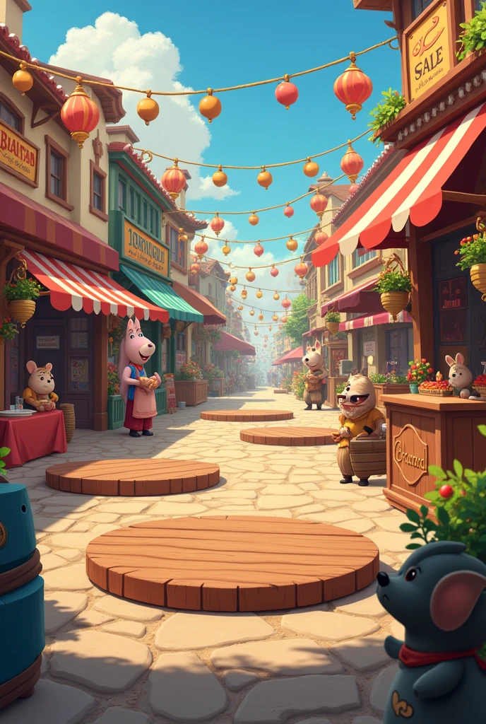 Make me a disney picture + and that says sale of platforms