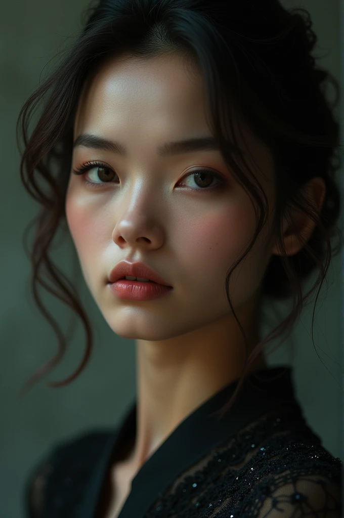 A woman