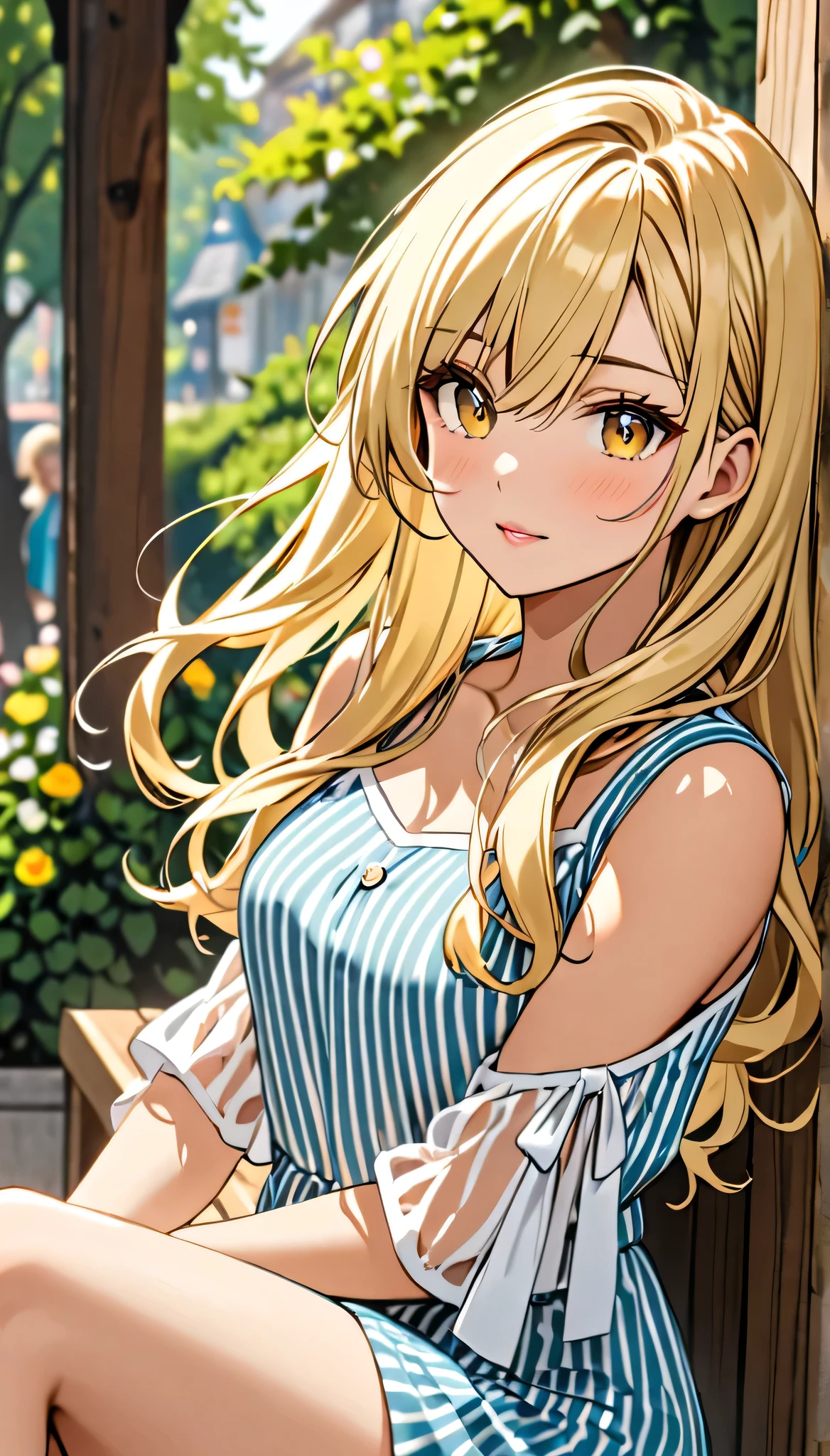 Beautiful and blond