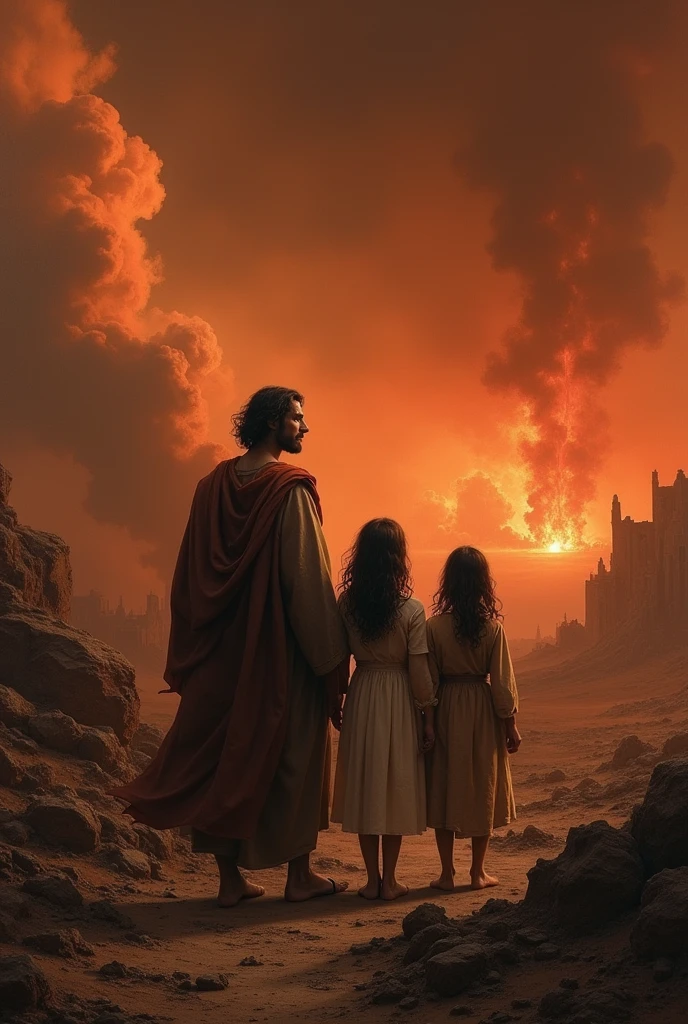 Lot and his Daughters: