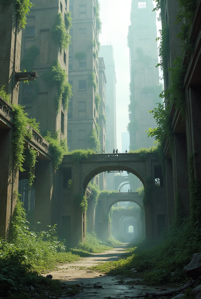 Ruins of cities: