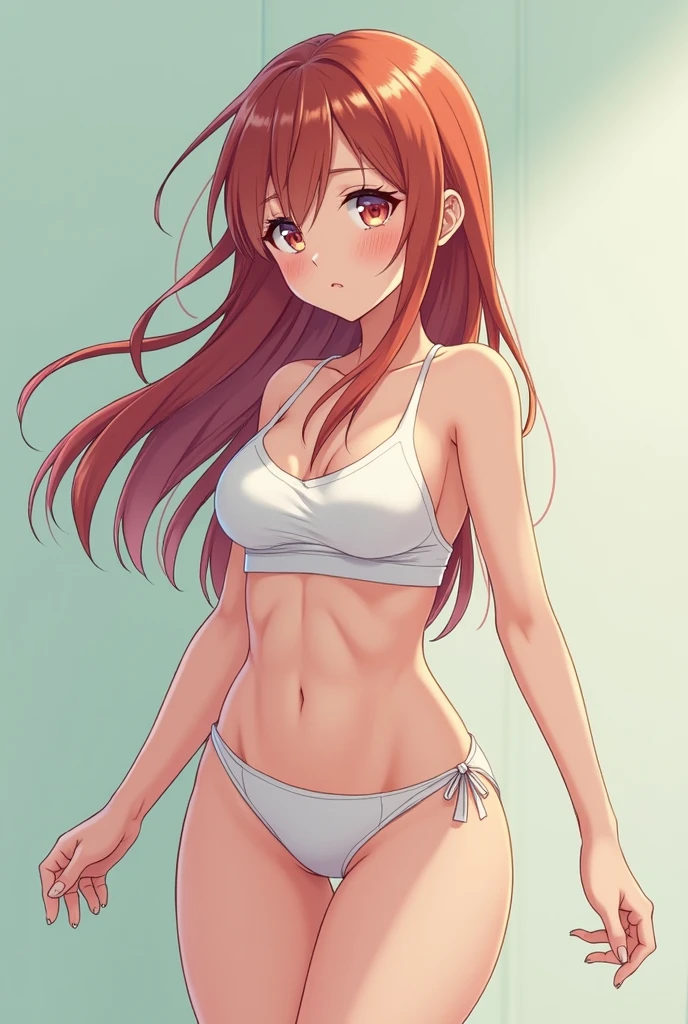 Create images of anime girls without clothes 

