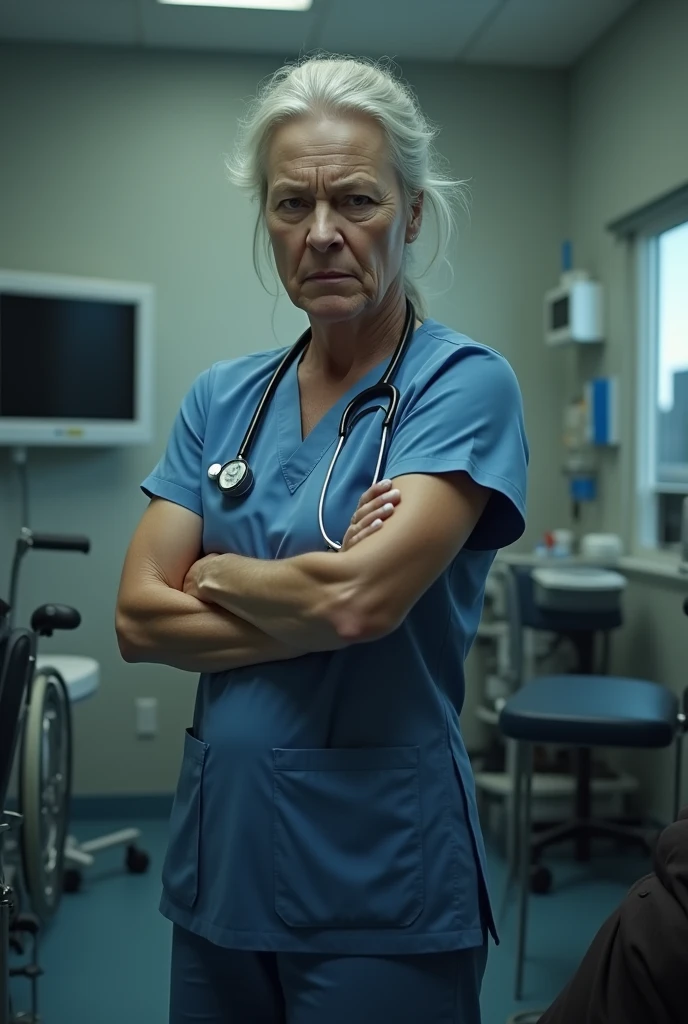 Create an occupational therapist who is angry with artificial intelligence